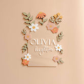 Garden Bloom Name Plaque